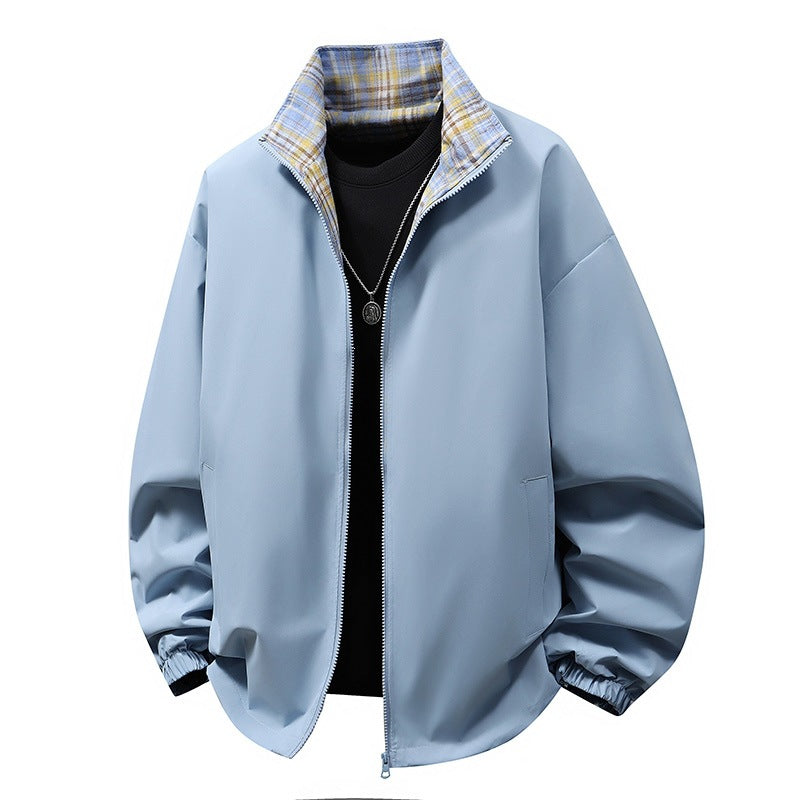 Herren Freizeitjacke mit kariertem Innenfutter Shop Nory