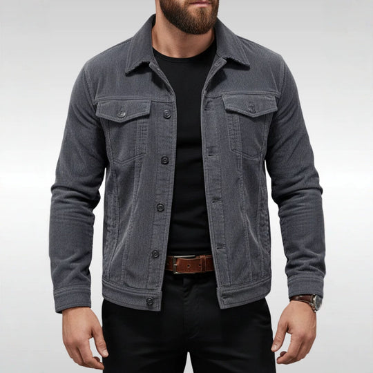 Herren Cordjacke mit Taschen
