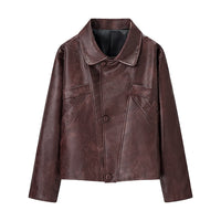 Lederjacke