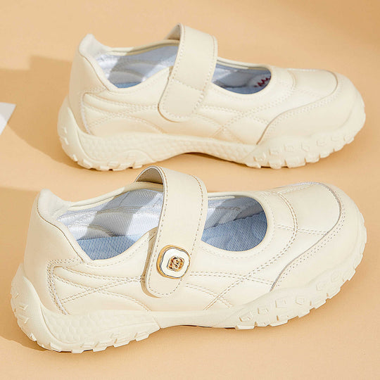 Damen nan sportive Mary-Jane Freizeitschuh mit verstellbarem Klettverschluss, gepolstertem Knöchelkragen und profiliertem Outdoor-Laufsohlen-System Shop Nory