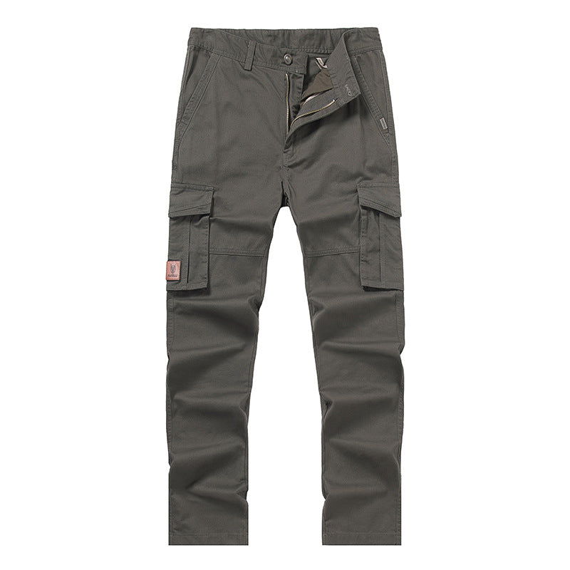 Herren Cargohose im Slim-Straight Schnitt mit Mehrfach‑Taschen und verstärkten Knien Shop Nory