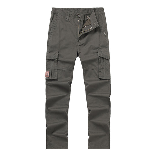 Herren Cargohose im Slim-Straight Schnitt mit Mehrfach‑Taschen und verstärkten Knien Shop Nory
