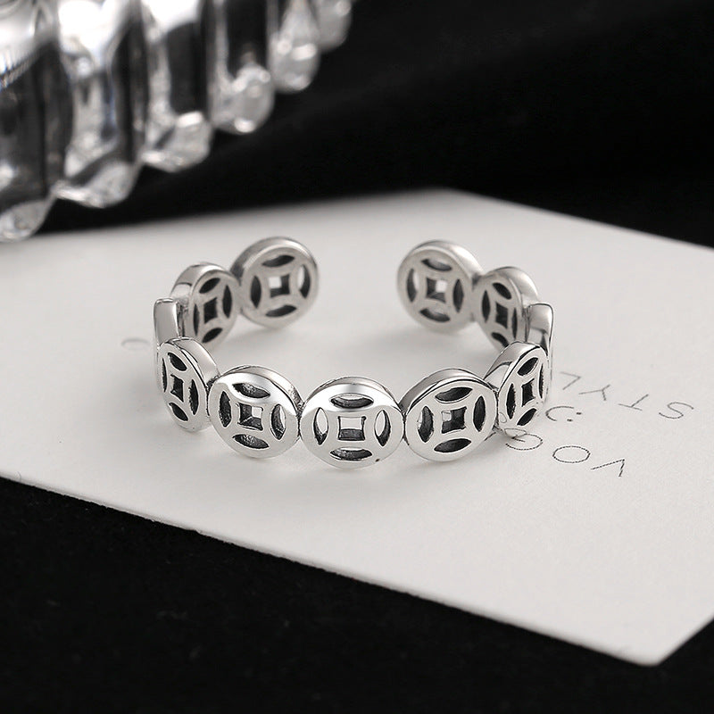 Damen Ring mit modernem, skulpturalem Design Shop Nory