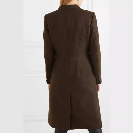 Damen Langmantel im schlanken Tailoring mit schmaler Silhouette Shop Nory