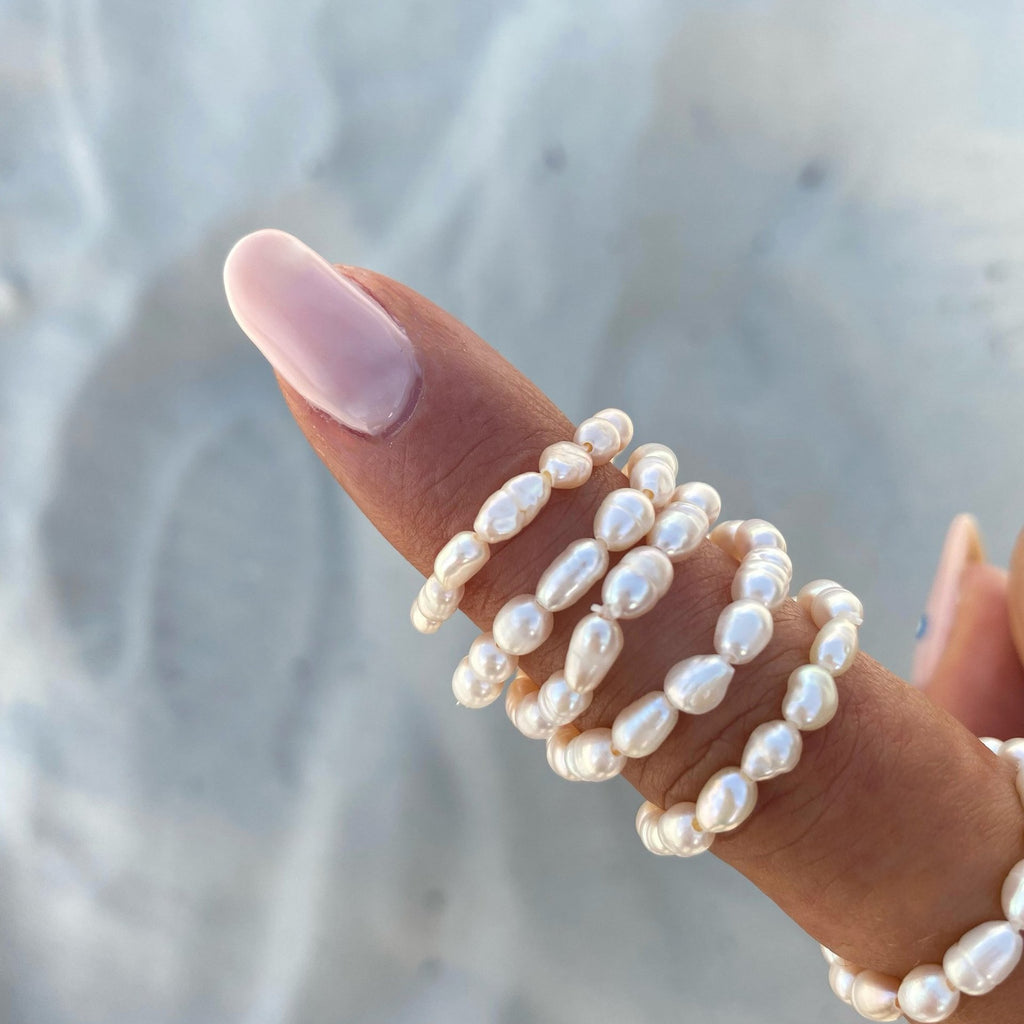 Damen Perlenring Shop Nory