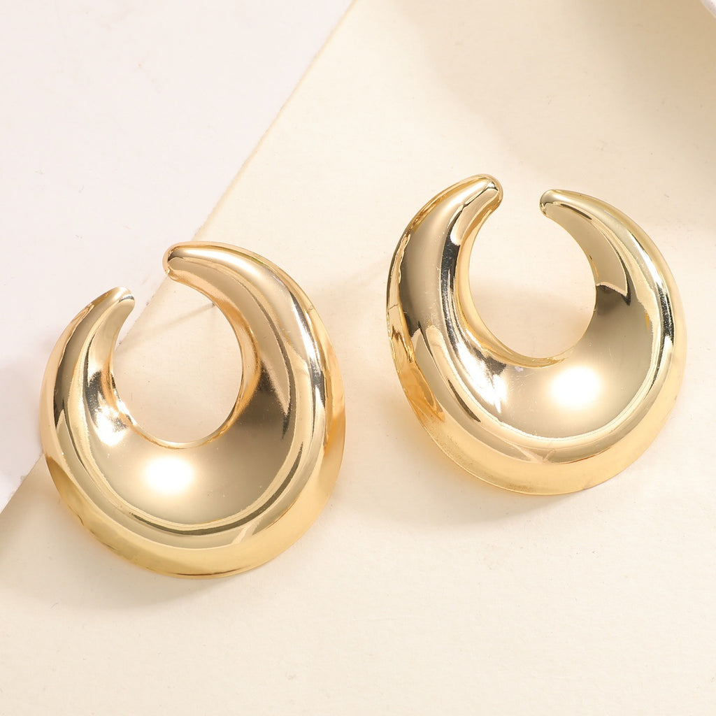 Damen Ohrhänger mit elegantem geschwungenem Design Shop Nory