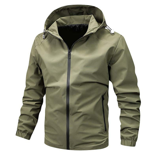 Herren Leichte Softshell‑Kapuzenjacke mit wasserabweisender Membran und versiegelten Reißverschlüssen Shop Nory