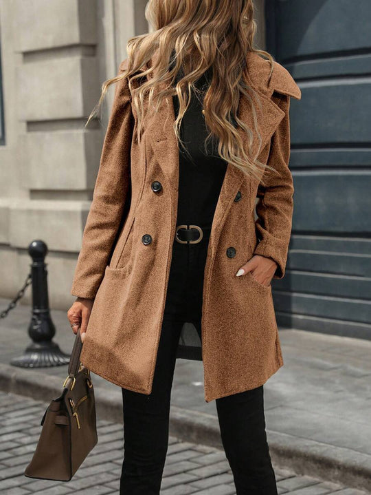Damen Elegante und stilvolle Wolljacke