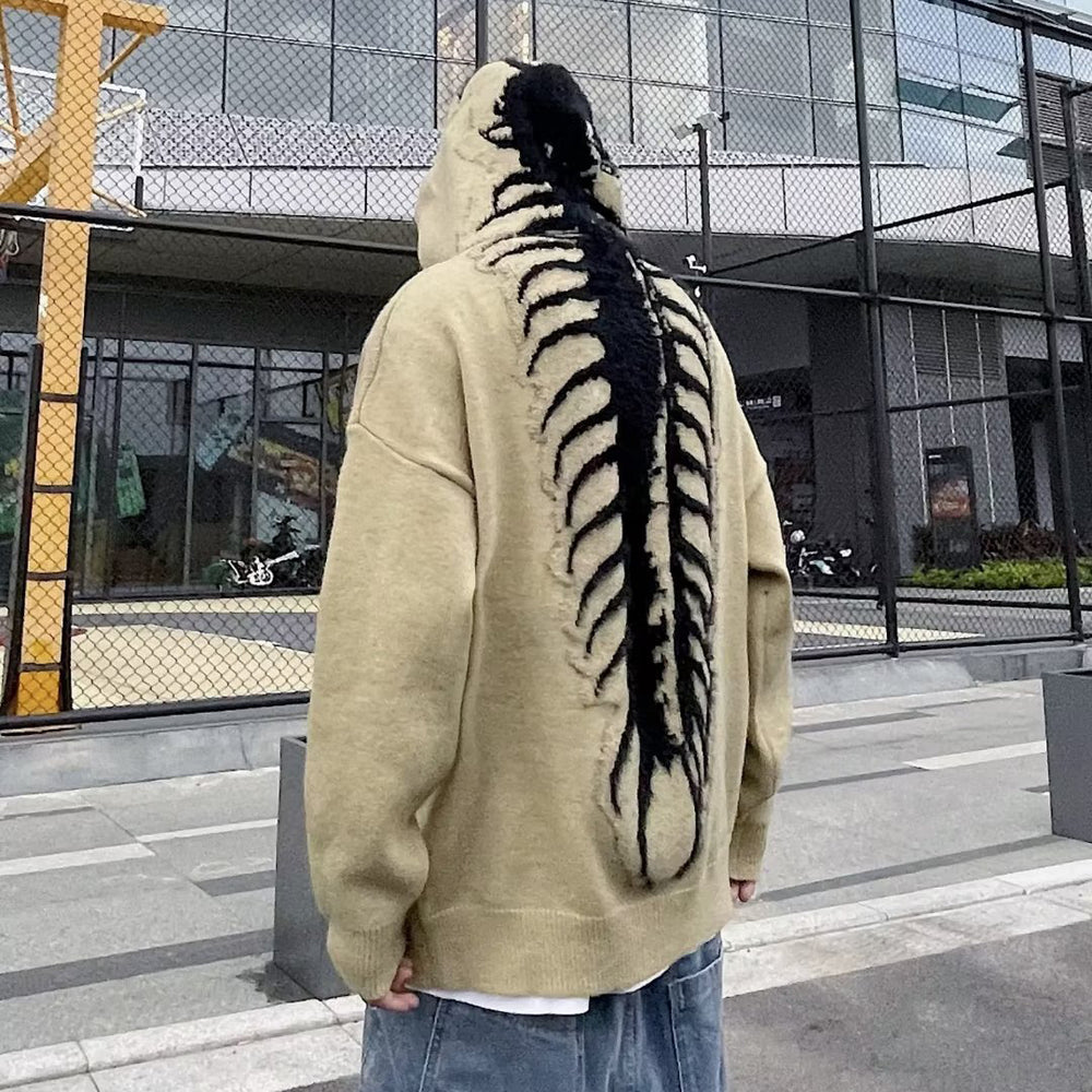 Herren Kapuzenpullover mit einzigartigem Rückendruck Shop Nory