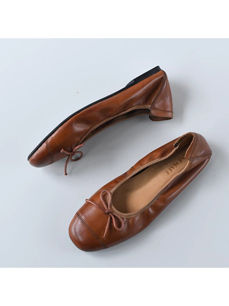 Damen Ballerinas mit elegantem Schleifen-Design und bequemer Passform