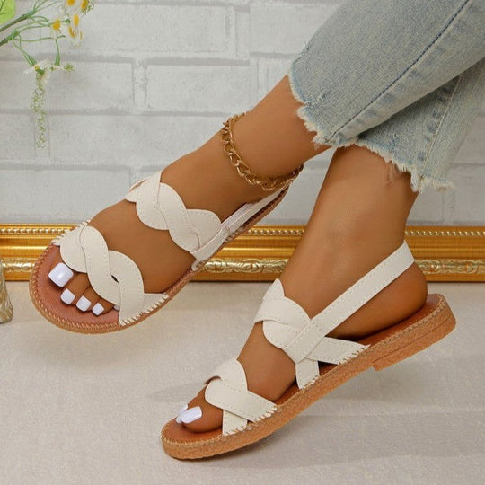Damen Bequeme Riemensandalen mit modischem Schnitt