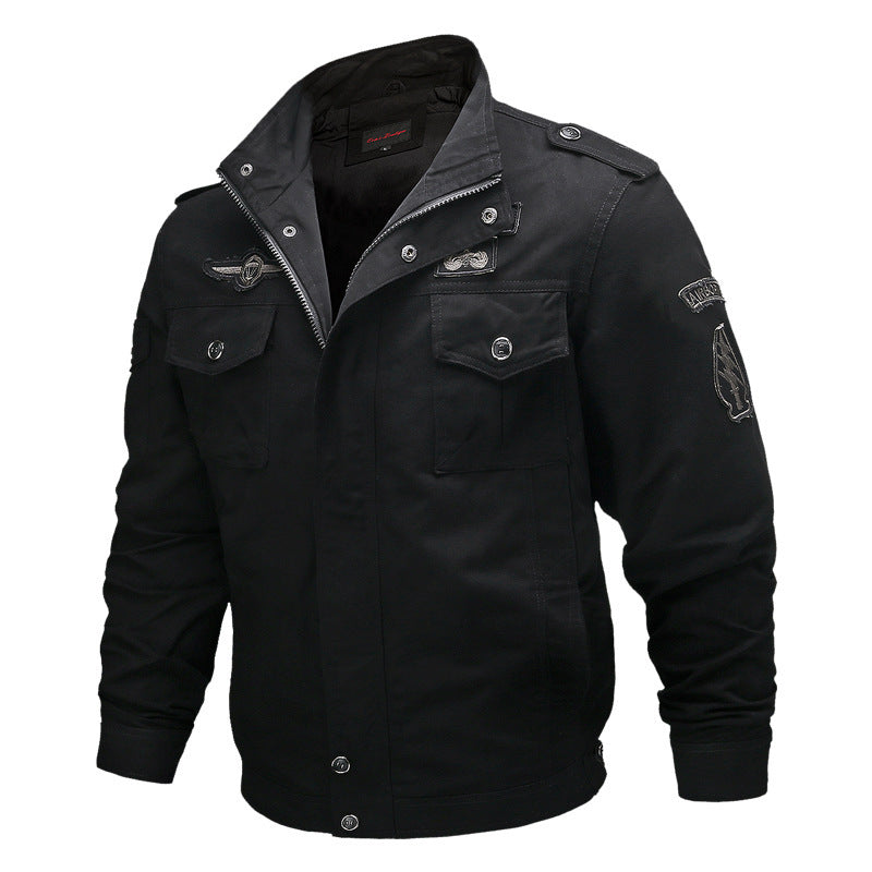 Herren Militärische Freizeitjacke Shop Nory