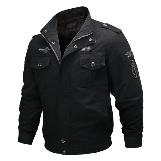 Herren Militärische Freizeitjacke Shop Nory