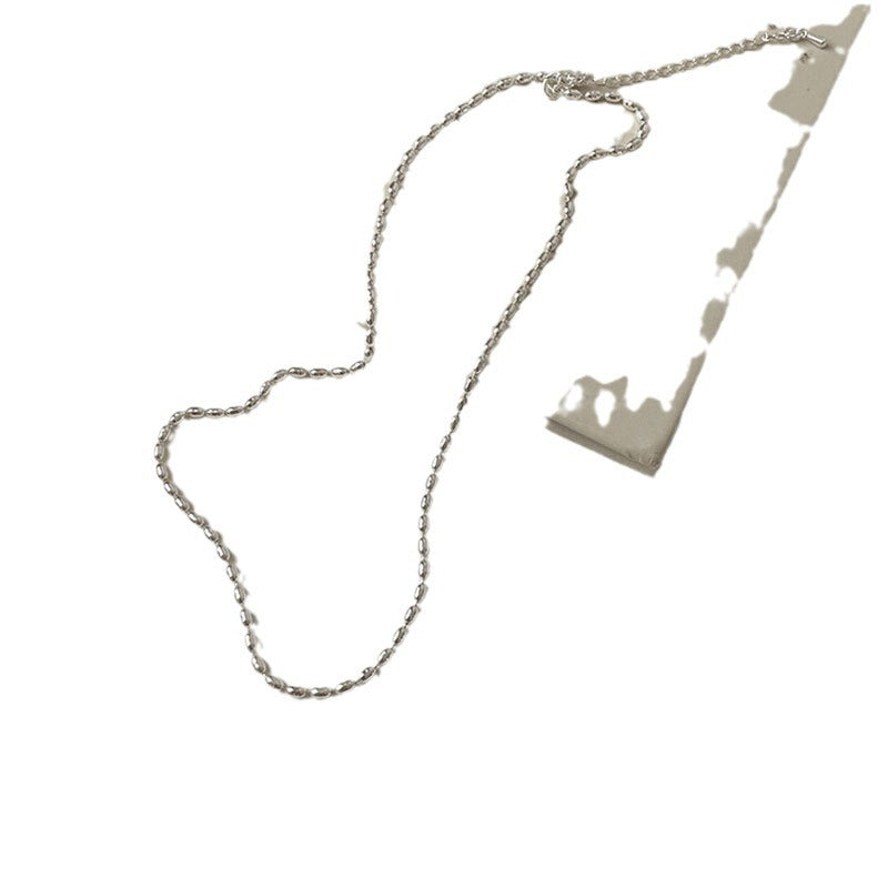 Damen elegante Halskette mit filigranem Design aus hochwertigem Silber Shop Nory