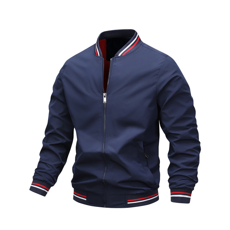 Herren Sportliche Retro Bomberjacke Shop Nory