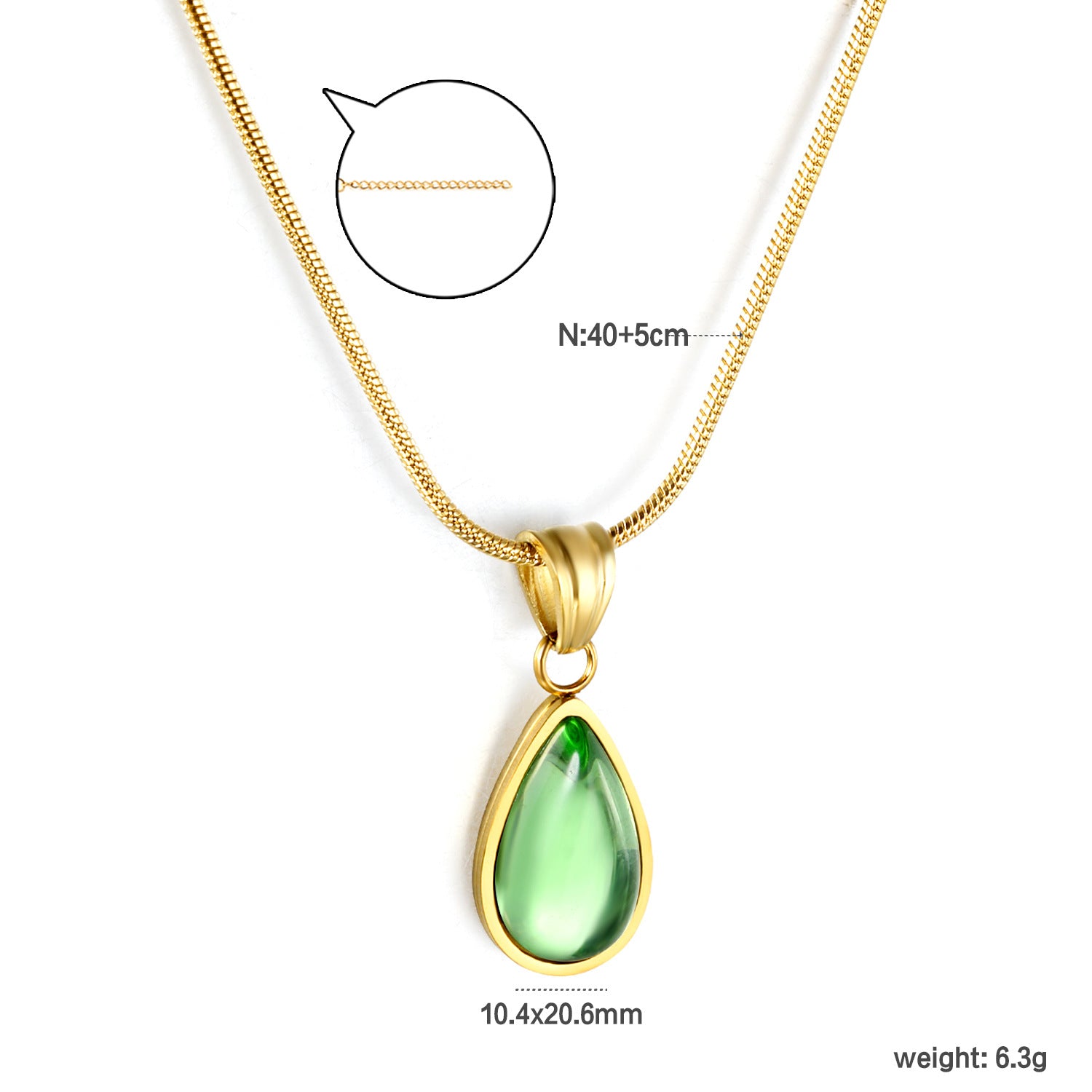 Damen Halskette mit Sonnenanhänger und bunten Kristallakzenten Shop Nory
