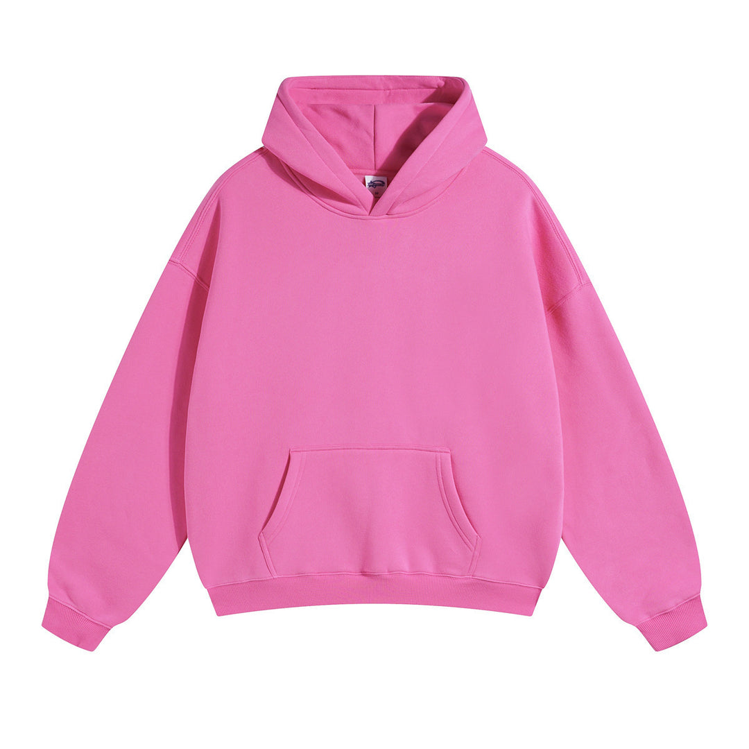 Unisex nan oversized Kapuzenpullover mit Kängurutasche und gerippten Bündchen Shop Nory