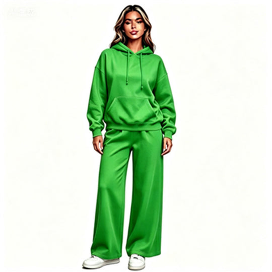 Damen Bequemer Oversized Hoodie mit weiten Jogginghosen Shop Nory