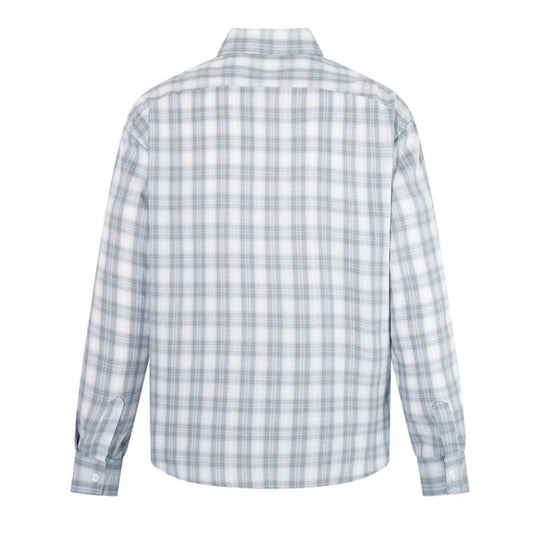 Herren Legeres Oversize-Hemd mit Karomuster, klassischem Hemdkragen und Brusttasche Shop Nory