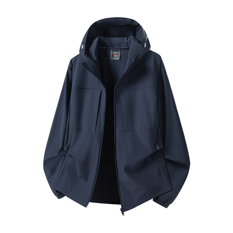 Damen Wetterfeste Outdoorjacke mit Kapuze Shop Nory