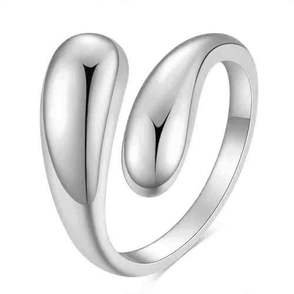 Damen Ring im modernen, geschwungenen Design Shop Nory