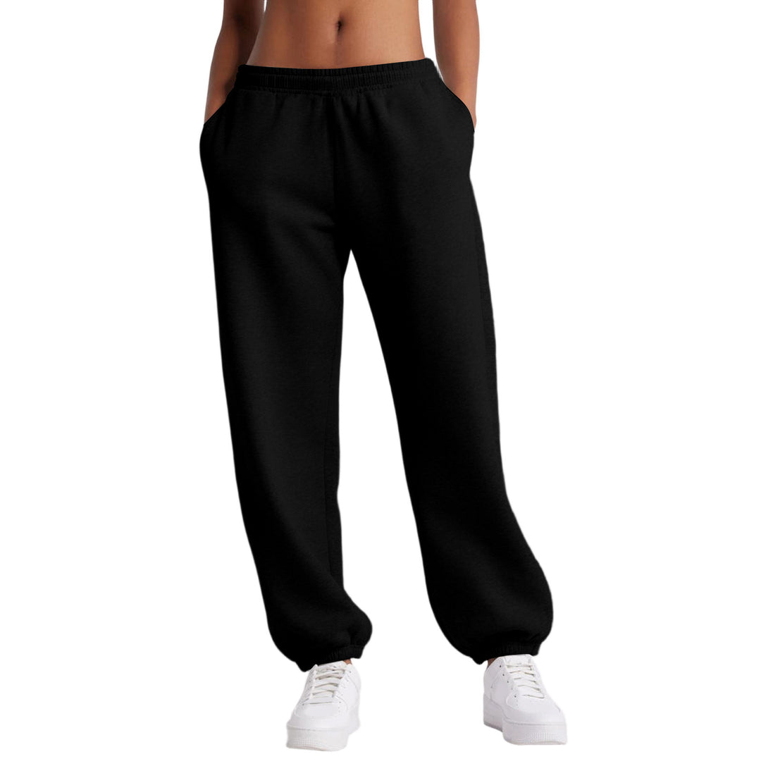 Damen nan schmale High‑Waist Sweat-Jogginghose mit hohem Komfortbund, verstellbarem Kordelzug und elastischen Knöchelbündchen Shop Nory