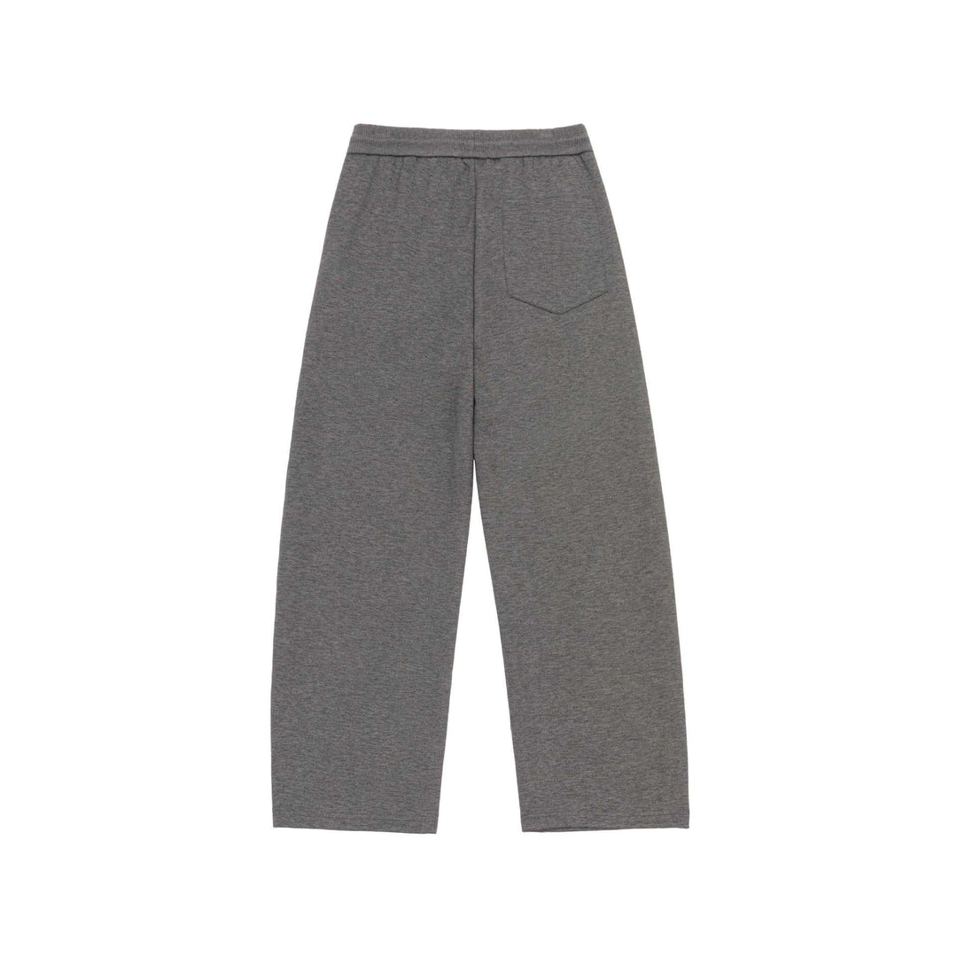 Damen Weite Cropped-Sweathose mit elastischem Bund und Abgesteppter Mittelnaht Shop Nory