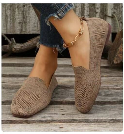 Damen Bequeme und luftige Slipper mit atmungsaktivem Obermaterial