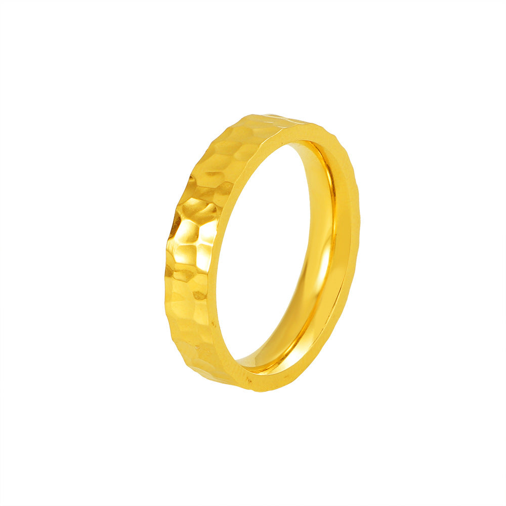 Damen modischer Ring mit strukturiertem Oberflächenfinish Shop Nory