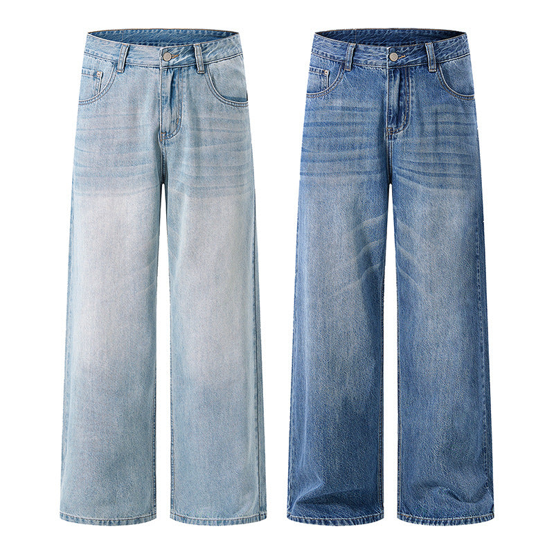 Damen High-Waist Wide-Leg Jeans aus softem Denim mit weitem Bein Shop Nory