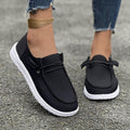 Damen Slip-On Sneakers mit elastischem Obermaterial und rutschfester Sohle