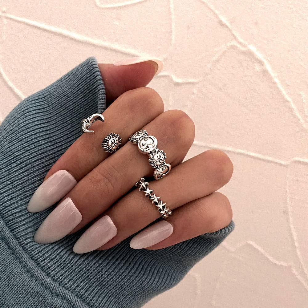 Damen Schmuckring-Set mit einzigartigen Designs Shop Nory