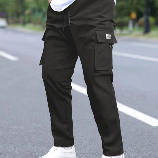 Herren Leichtgewichtige Technical-Cargohose mit Tunnelzugbund, D‑Ring & großen Klappfächern Shop Nory