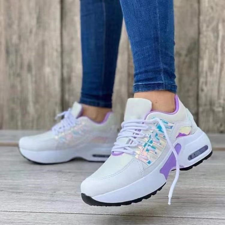 Damen Sportliche Air Max Sneakers mit atmungsaktiver Oberflächenstruktur