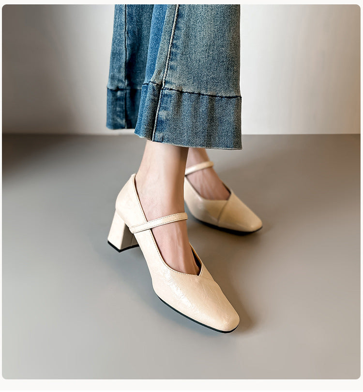 Damen elegante High-Heels mit anpassbarem Riemen