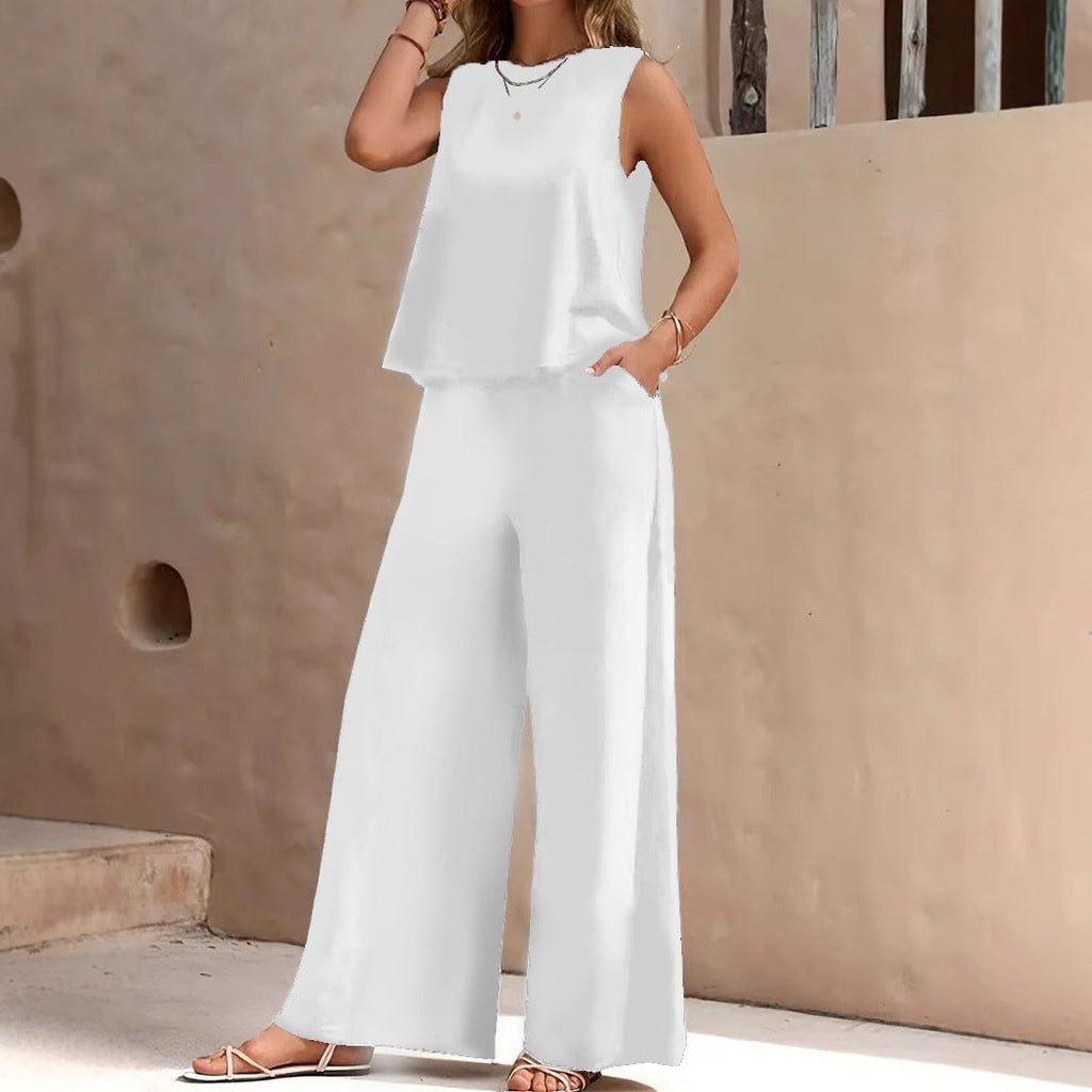 Damen Komfortables und elegantes Loungeset mit weitem Schnitt