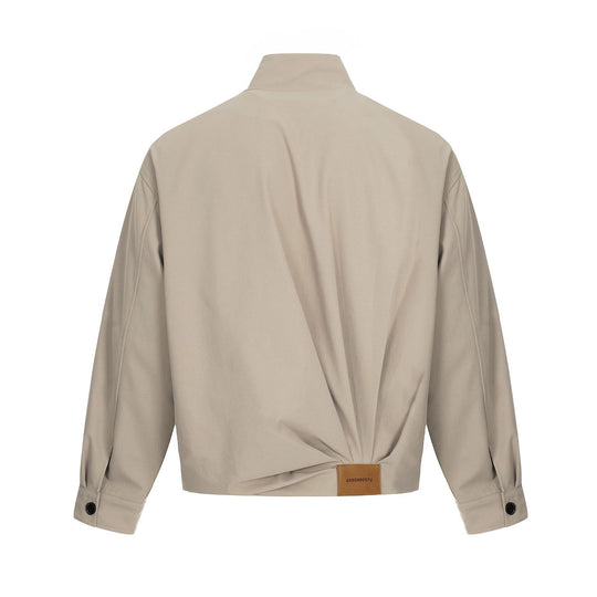 Herren Leichter Windbreaker‑Blouson mit Funnelkragen und verdeckten Reißverschlüssen Shop Nory