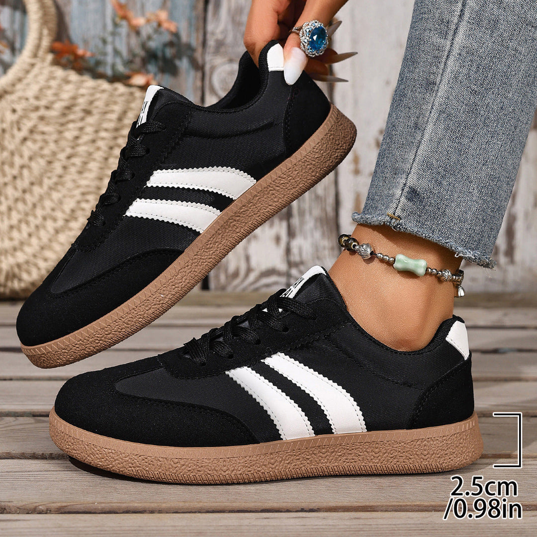 Damen Urbanes Lifestyle-Sneaker mit sportlichem Obermaterial und rutschfester Sohle