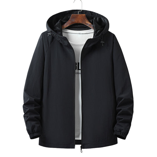 Herren Leichte Outdoorjacke mit Kapuze Shop Nory