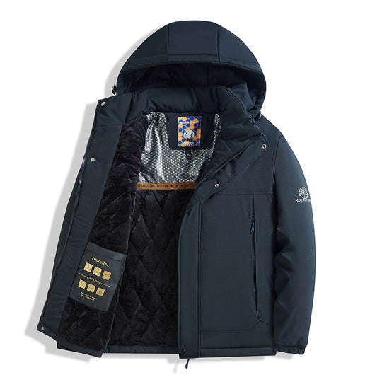 Herren Multifunktionale und warme Steppjacke Shop Nory
