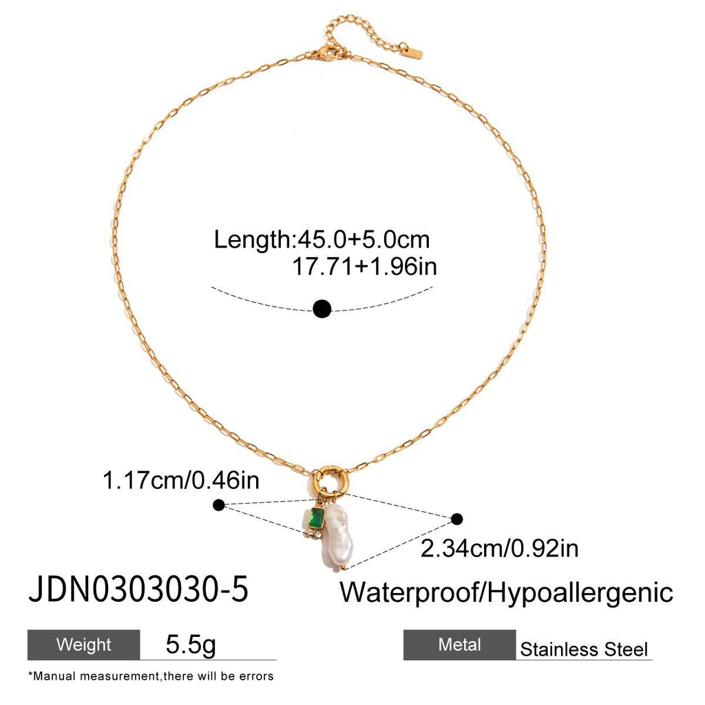 Damen Halskette mit elegantem Anhänger und hypoallergener Verarbeitung Shop Nory