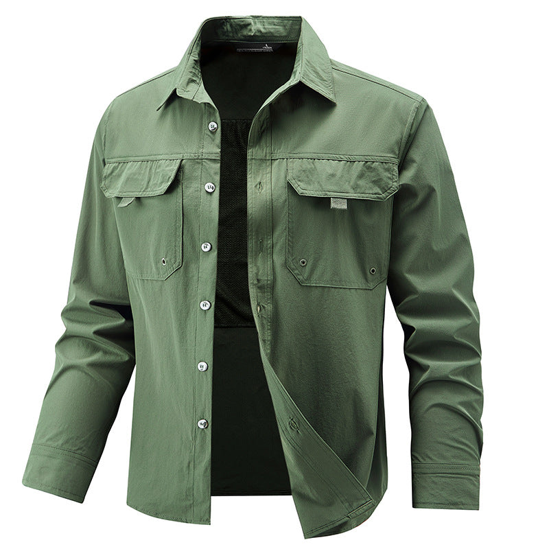 Herren Praktische Outdoor-Hemdjacke Shop Nory