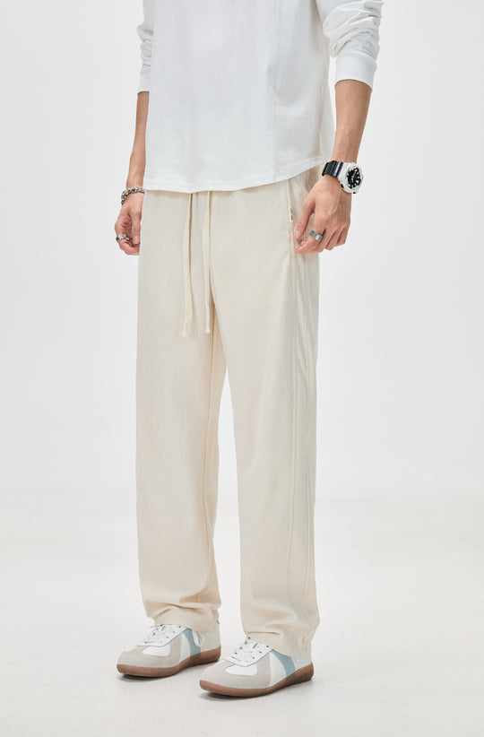 Herren Cordhose mit Kordelzug und geradem Bein Shop Nory