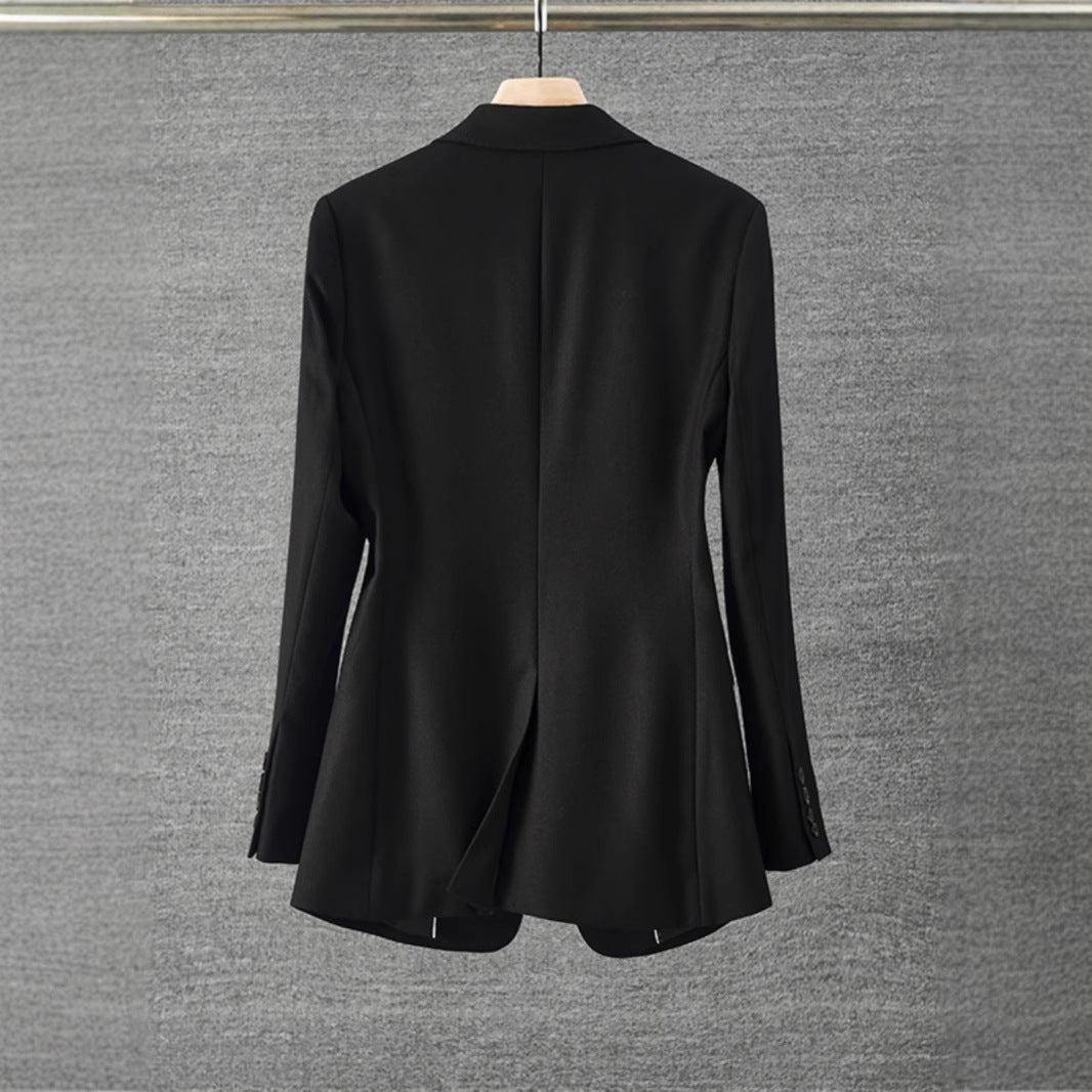 Damen elegantes Blazer- und Hosen-Set Shop Nory