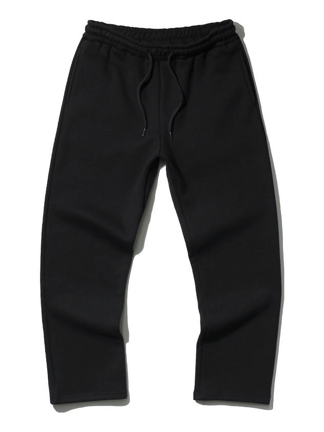 Unisex moderne Relax-Jogginghose mit elastischem Kordelbund, seitlichen Eingrifftaschen und schmal zulaufendem Bein Shop Nory