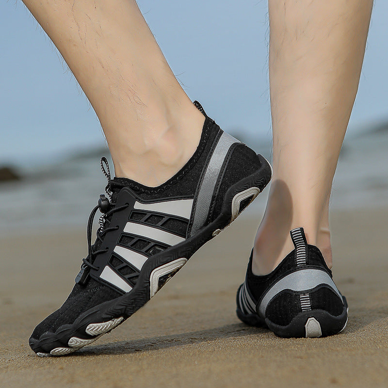 Damen Freizeit-Sneaker mit atmungsaktiver Netz-Oberfläche und flexiblem Sohlenprofil