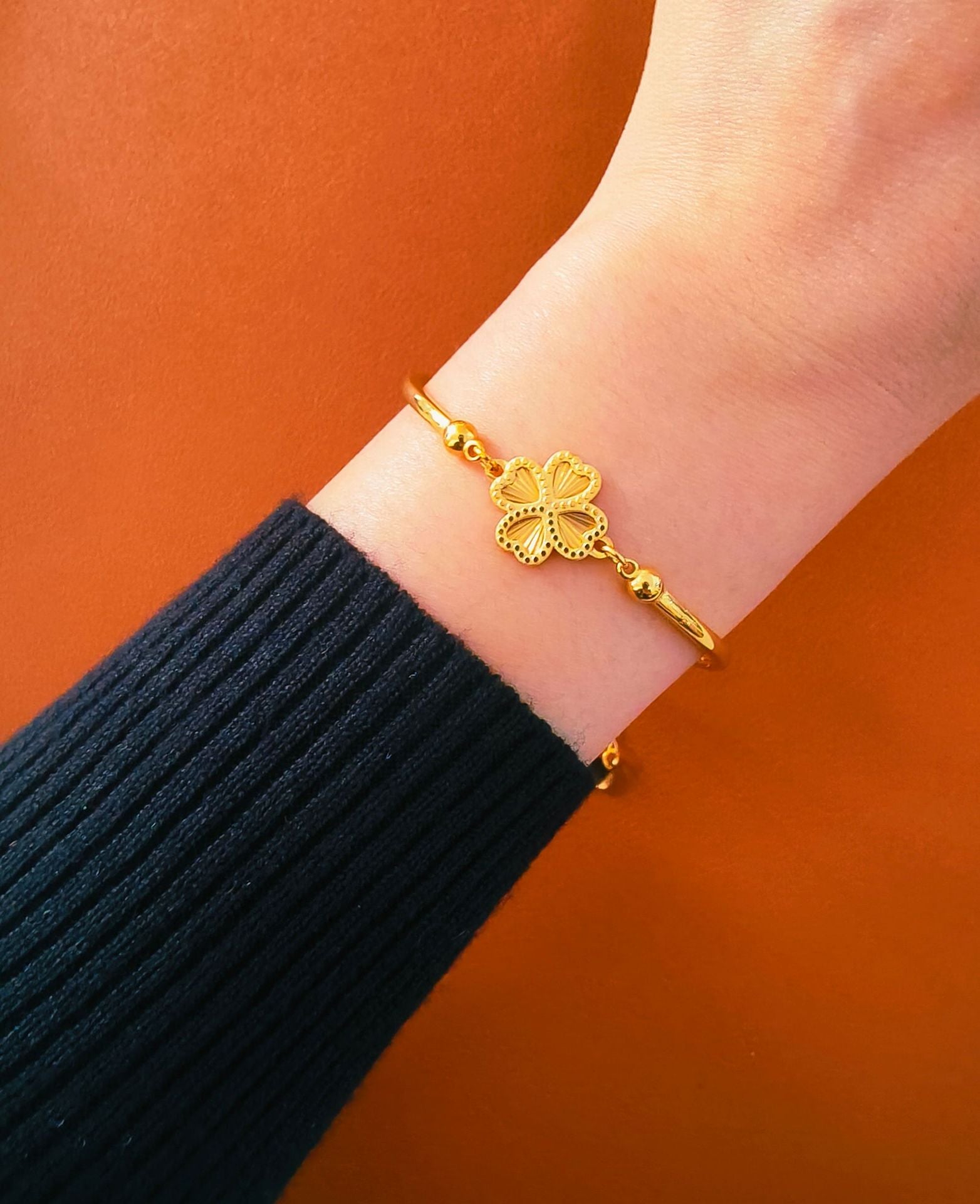 Damen Verstellbares Blumen Charm Armband Shop Nory
