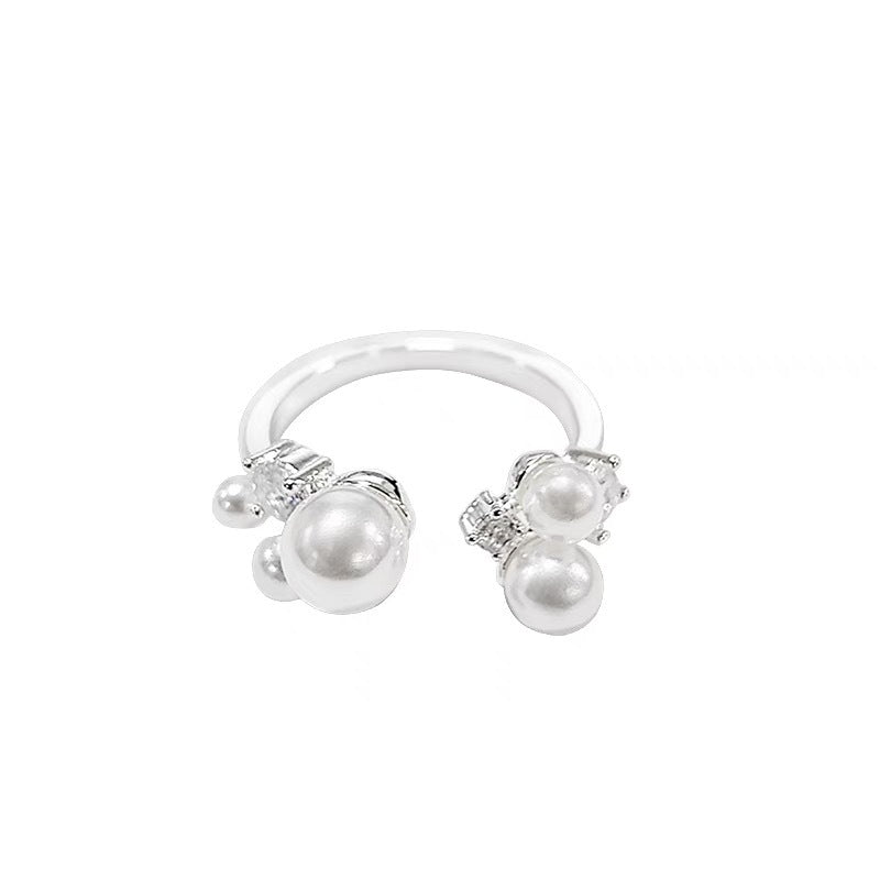 Damen Ring mit einzigartigem Perlen-Design Shop Nory