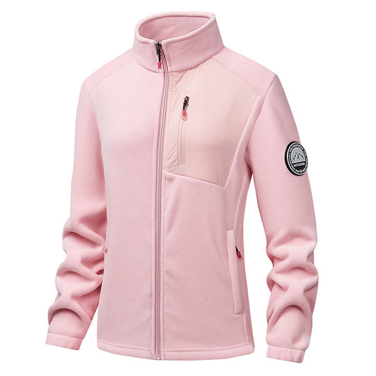 Herren Bequeme Fleecejacke mit Stehkragen Shop Nory