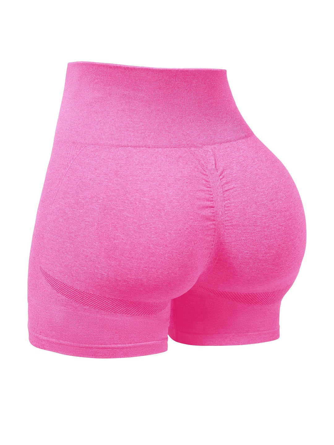 Damen Hochbundige Fitness Shorts mit innovativer FormgShopnoryung